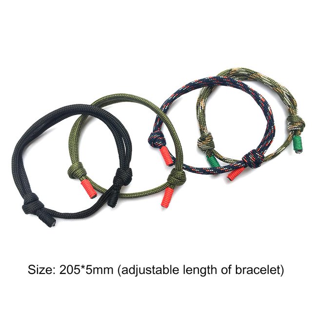 Cuerda de pulsera náutica trenzada para hombres y mujeres universal (cuatro colores) Ehuebsd Para estrenar