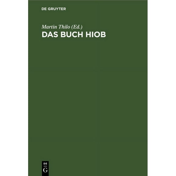 Das Buch Hiob (Hardcover)