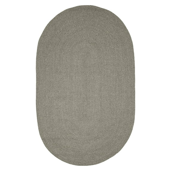BNM Bohemian Indoor/ Outdoor Solid Rug, 3' x 5', Slate