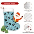 thumbnail image 5 of Fuzoiu Cute Dog Footprints Print Christmas Stockings, Party Supplies & Kids Gifts,Big Xmas Stockings Decoration for Family Decorations Hanging Ornament for Xmas Holiday Party, 5 of 7