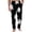 Black, variant on Pajama Pants for Men Halloween Spooky Printed Sleep Pants, Ghost Castle Design Pajama Bottoms, Comfortable Drawstring Lounge Pants for Men