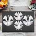 thumbnail image 2 of Bahomeck Gas Stove Burner Cover Set Of 4,The Black And White Dogmetal Electric Stove Burner Covers,Protecting Gas Stoves,Kitchen Decor，8 Inches And 10 Inches, 2 of 2