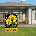 thumbnail image 3 of Amhnf Yellow Daisies Welcome Garden Flag For Home Outdoor Garden Yard Decor 12x18 inch, 3 of 5