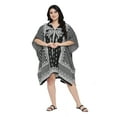 thumbnail image 2 of Gypsie Blu Women Tunics Dress Short 3/4 Sleeves Caftans for Ladies Casual Dresses, 2 of 7