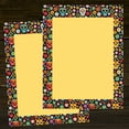 thumbnail image 2 of Great Papers Marigold And Sugar Skulls Holiday Letterhead Multicolor 50/Pack (2023037), 2 of 5