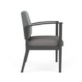 thumbnail image 2 of Amherst Steel Reception Oversize Guest Chair / Charcoal Steel / Gray / Gray, 2 of 3