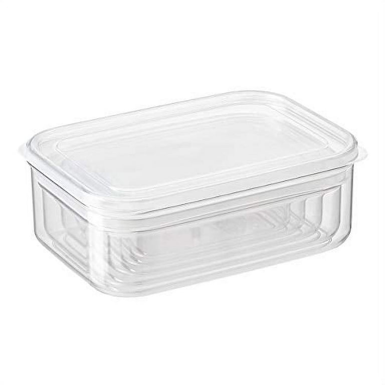 Set of 5) Lustroware Micro Clear Airtight Food Storage Containers