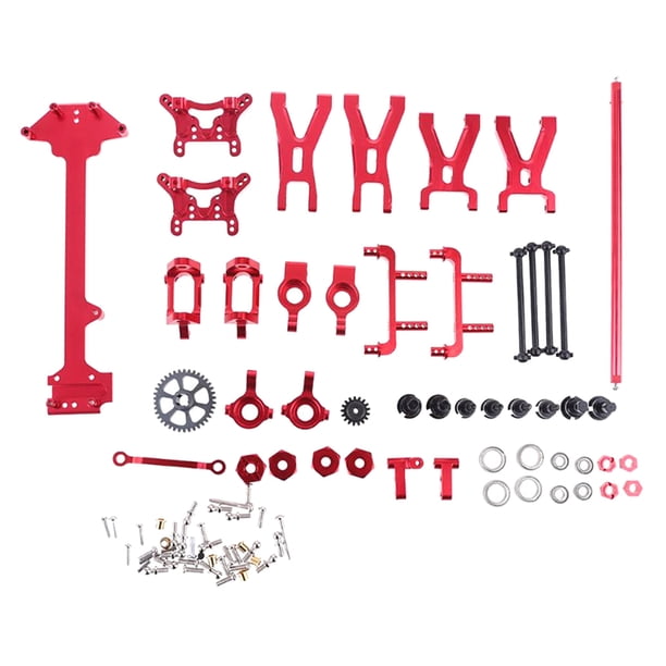 Actualizar A979 K929 Radio Tray Set RC Buggy Piezas de reparación de automóviles Accesorios rojo