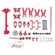 thumbnail image 1 of Actualizar A979 K929 Radio Tray Set RC Buggy Piezas de reparación de automóviles Accesorios rojo, 1 of 6