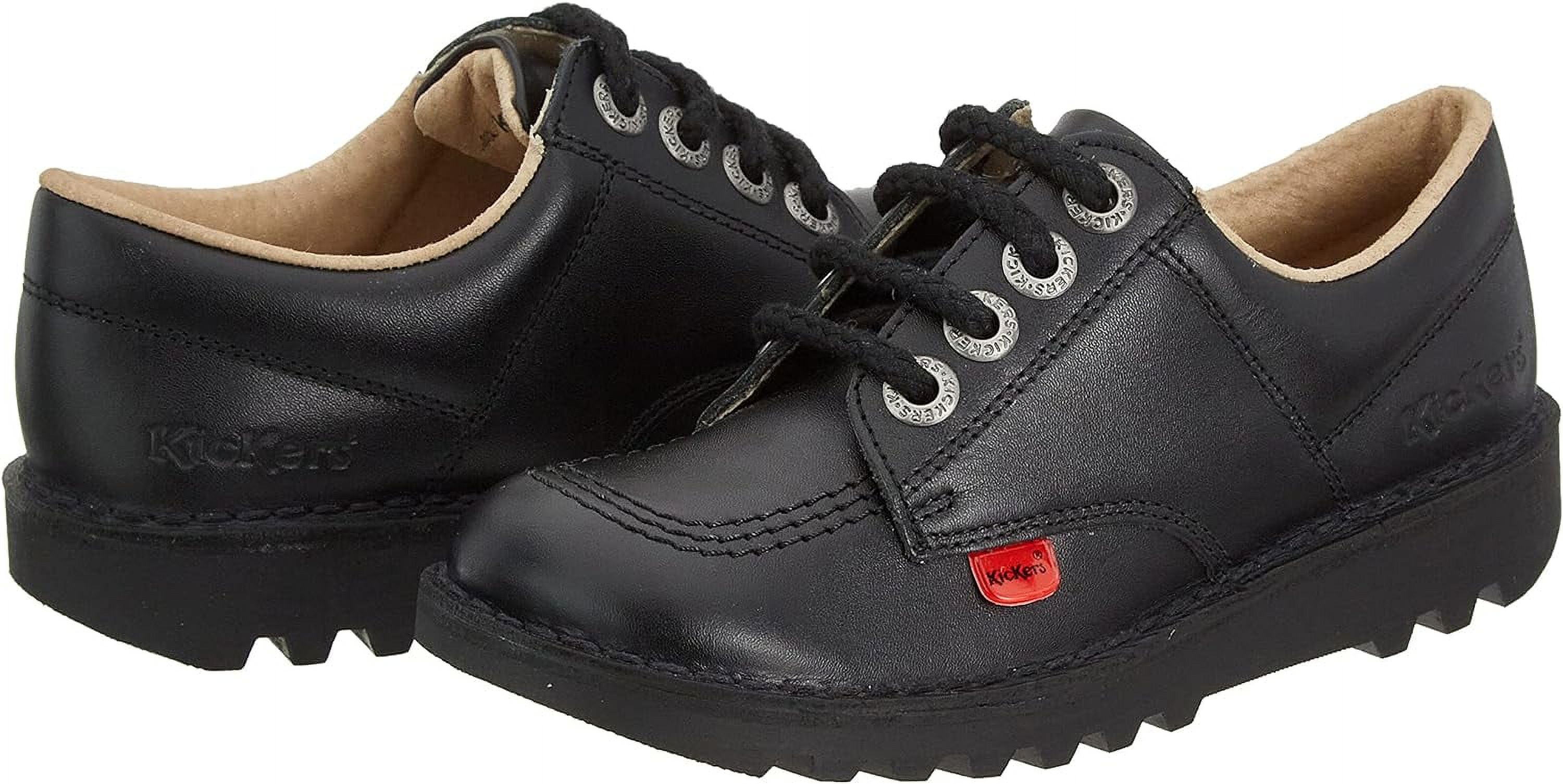 Kickers Unisex Oxford-Schuh Aus Weichem Leder – Klassischer Schnürschuh Mit ThermoPropylen-Sohle, In Mittlerer Weite