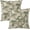Beige and Green, variant on Halloween Pillow Covers 16x16 Inch Set of 2, White Spider Web Decor Throw Pillows Holiday Halloween Outdoor Decorative Pillows Square Linen Cushion Covers for Home Bed Couch Sofa