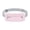 Pink, variant on uhnmki Unisex Waist Adjustable Elastic Running Belt Crossbody Chest Mobile Phone Fanny Pack With Headphone Jack Suitable For Exercise Fitness Cyclin