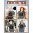 thumbnail image 5 of XCHQRTI Hocus Pocus Shirts for Women Plus Graphic Tees Halloween Plus Size Shirt Sanderson Sisters T Shirts, 5 of 7