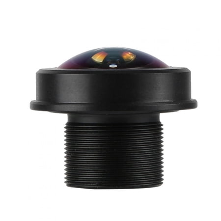 Rupoun 1.56mm 180° Wide Angle 5MP HD Fisheye Board Lens for CCTV Surveillance Security Camera Replacement Monofocal M12 Mount