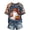 Blue, variant on Halloween Funny Shirts for Women Crew Neck Halloween Tshirts Loose Fit Plus Size Halloween Tops Halloween Graphic Tees