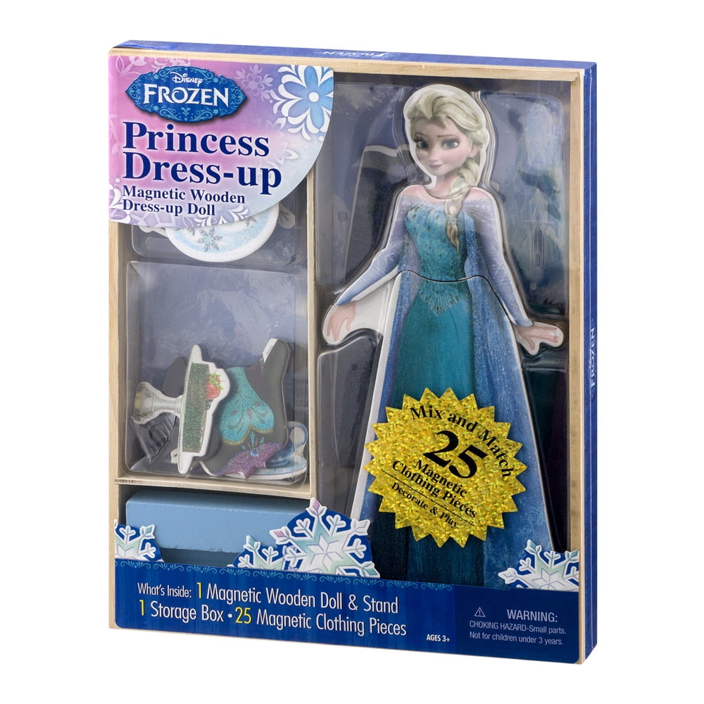 elsa and anna magnetic dress up