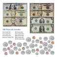 thumbnail image 3 of Ruvince 180pcs Kids Learning Play Money and Coin Set Educational Prop Money to Build Kids Math Counting Skills Ages 5 and up, 3 of 6