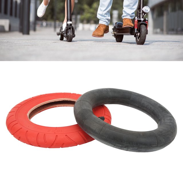 Tubo interno del neumático de la eléctrica caucho de la absorción de choque fuerte del neumático de la para los scooters de los neumáticos 10x2 ANGGREK Otros