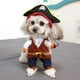 thumbnail image 5 of Disfraz para perros, nueva ropa divertida para mascotas, disfraz de pirata para perros y gatos, traje de pirata, ropa de fiesta, ropa para gatos, perros y sombreros, 5 of 5