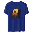 thumbnail image 4 of Camiseta holgada de manga corta con estampado de mueca Retro de Halloween para hombre y mujer Pompotops hfajkhk140282, 4 of 4
