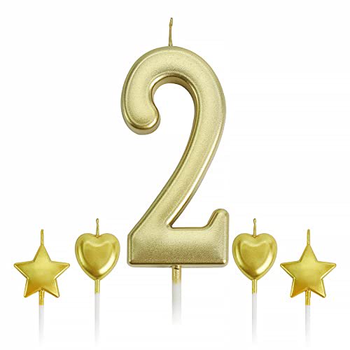 Star Shaped Birthday Candles