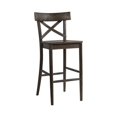 thumbnail image 1 of Picket House Furnishings Calhoun 30" Bar Stool in Dark Brown, 1 of 11
