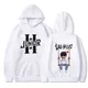 thumbnail image 2 of Primavera otoño hombres sudaderas con capucha Junior H Triste niños Harajuku niñas Hip Hop pulóver regalo de música elegante Casual suelta cómoda sudadera, 2 of 4