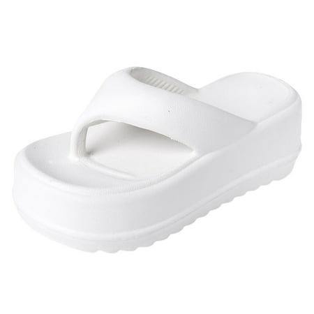 

PEASKJP Sandals for Women Dressy Women’s Flat Sandals Slip On Summer Gladiator Open Toe Braided Slingback Shoes (White 8)