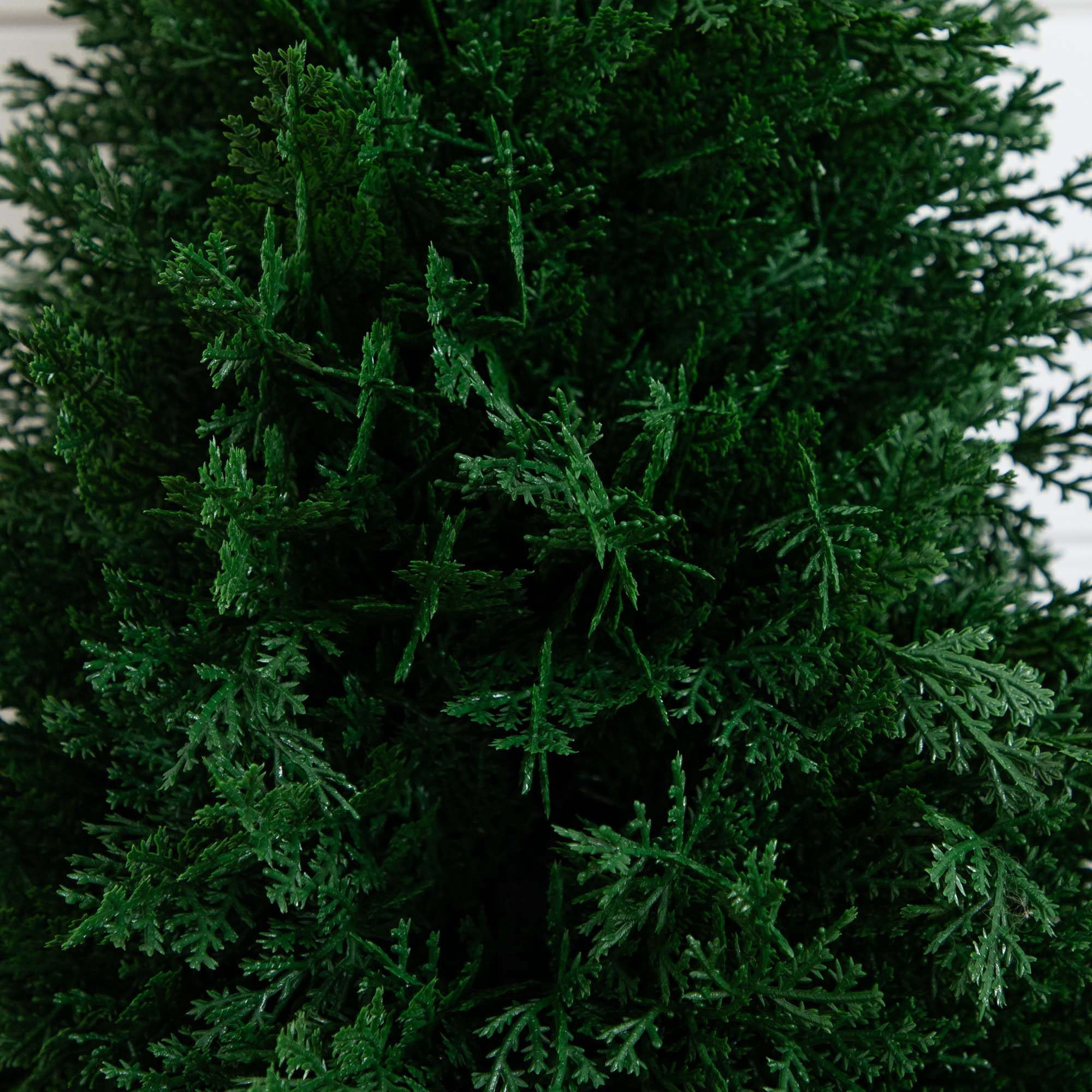 Nearly Natural 2.5ft. UV Resistant Artificial Cedar Plant with Integrated Ground Stake (Indoor/Outdoor) - Set of 2