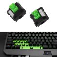 thumbnail image 1 of Dsseng ✪ 2 Pcs Commutateurs Razer Verts RGB SMD 3 Broches pour Razer BlackWidow Lite Commutateurs de Clavier Mécanique de Jeu Cherry MX Gateron, 1 of 11