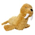 thumbnail image 2 of Mighty Arctic Walrus Durable Plush Squeaky Dog Toy, 2 of 8