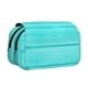 thumbnail image 1 of Disketp Turquoise Wooden Estuche de Lápices de Doble Capa con Tapa Abatible y Cremallera, Organizador Escolar para Adolescentes y Adultos, 1 of 7