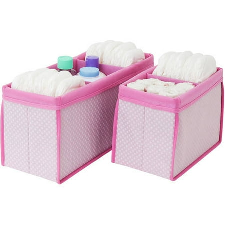 Delta Nursery Organizer Bins, Set Of 2, Barely