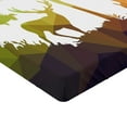 thumbnail image 2 of Ambesonne Wildlife Fitted Sheet, Desert Hunter Graphic, Twin XL Size, Multicolor, 2 of 3