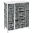 thumbnail image 5 of Sorbus Dresser with 7 Drawers - Furniture Storage Tower Unit for Bedroom, Hallway, Closet, Office Organization - Steel Frame, Wood Top, Easy Pull Fabric Bins, 5 of 6
