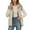 Beige, variant on Gaexia Vest for Women Dressy,Winter Thermal Reversible Vest Heavyweight Warm Lined Outerwear Jacket Alternative Core Insulation Activewear