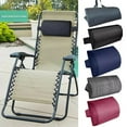 thumbnail image 4 of Adjustable Lounge Chair Pillow With Strap Perfect For Poolside Relaxation Red Wine, 4 of 9