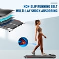 thumbnail image 6 of GEARSTONE Fitness Treadmill, 550W Electric Treadmill, Max Loaded 265 lbs, Speed Range 0.6-3.8 mph, Walking Jogging Machine Portable, 6 of 6