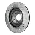 thumbnail image 3 of Detroit Axle - Front Brake Rotors for 2009-2011 Hyundai Genesis, Drilled and Slotted Disc Brake Rotors Replacement : 12.60" inch Rotor, 3 of 7