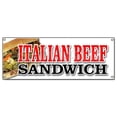 thumbnail image 1 of Sandwich Bannière au Bœuf Italien, Restaurant Italien, 1 of 1