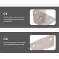 thumbnail image 3 of Miangastore Support d'Angle 90 Degrés Acier Inoxydable 16 Pcs 1.97x1.97x1.57 Po, 3 of 8