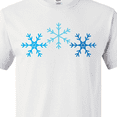 thumbnail image 4 of Inktastic Snowflakes Winter Christmas T-Shirt, 4 of 5