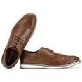 thumbnail image 5 of Mio Marino Classic Wingtip Oxford Dress Shoes for Men w/ Elegant Shoe Bag, 5 of 7