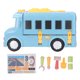 thumbnail image 2 of Juguete De Autobús Transformador, Plástico De Alta Simulación Seguro De Juguete De Autobús Multifuncional Para El Hogar, 2 of 7