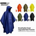 thumbnail image 2 of All-Weather Poncho: Your Perfect Companion for Rainy Game Days and Outdoor Adventures, 2 of 4