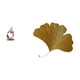 thumbnail image 5 of Figura decorativa de resina con la figura del Pensador Abstracto y escultura de hierro forjado con hojas de ginkgo, ideal para dormitorio, oficina, ti, 5 of 8