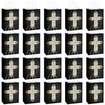 YAHAFEPY 20Pcs Christian Theme Party Bags, Party Favor Bags,Birthday Party Decorations, With Handles Favor Bags Candy Gift Bags for Adults BoyGirls Birthday Party