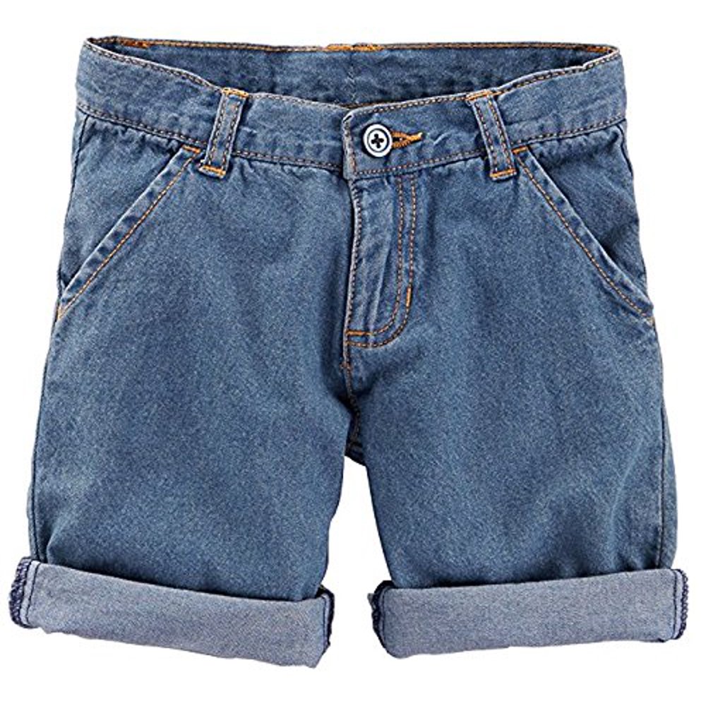 Carter's Little Girls' Bermuda Shorts (Toddler/Kid) Denim 6