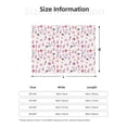 thumbnail image 5 of Goofa Cute Poodle Dog Pattern Fleece Throw Blanket for Couch, Soft Checkered Flannel Blanket for Sofa, Warm Cozy Decorative Blanket Fall Decor Gift-80"x60", 5 of 6