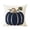 Blue, variant on OCCOA Fall Halloween Pumpkin Tufted Embroidered Throw Pillow Cover, 18 Inch Decorative Cushion Case for Holiday Couch Sofa and Bed Decor, Beige